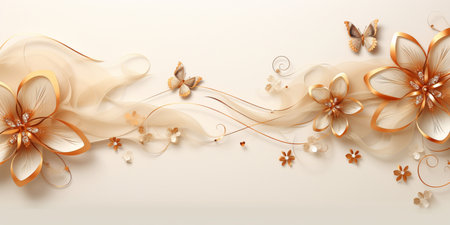 Abstract Shiny Luxury Frame, Gold Color, Premium gift design, Party, invitation card, copy space for text, word.の素材