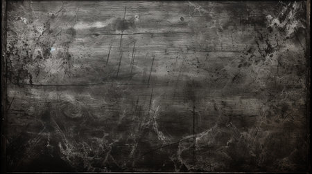 Blank black chalkboard, School education, back to school concept, copy spaceの素材