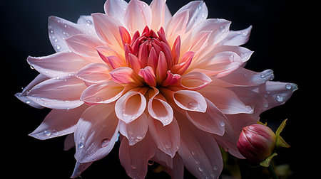 Closeup beautiful Flower, Colorful flower for greeting cardの素材