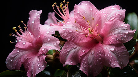 Closeup beautiful Flower, Colorful flower for greeting cardの素材