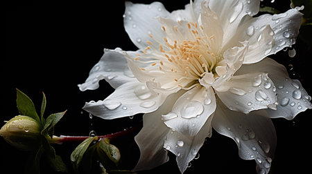 Closeup beautiful Flower, Colorful flower for greeting cardの素材