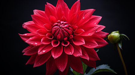 Closeup beautiful Flower, Colorful flower for greeting cardの素材
