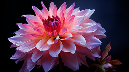 Closeup beautiful Flower, Colorful flower for greeting cardの素材