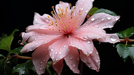 Closeup beautiful Flower, Colorful flower for greeting cardの素材