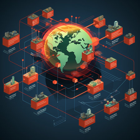 Global networking connection, Metaverse Technology, digital communication data exchanges, innovation futuristic cyber techの素材