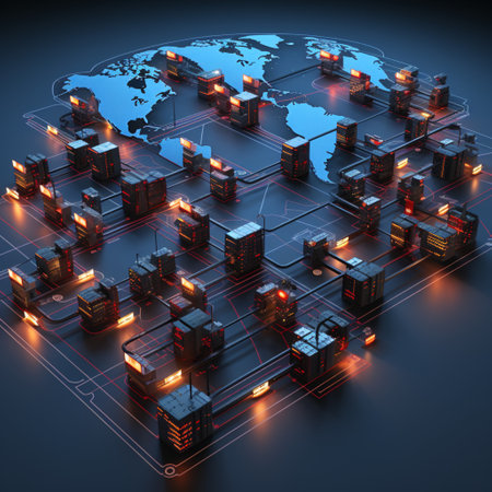 Global networking connection, Metaverse Technology, digital communication data exchanges, innovation futuristic cyber techの素材