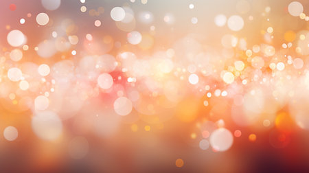 Abstract background with bokeh defocused lights. Vector illustration.の素材