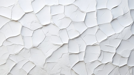 White cracked wall texture. Background and texture for graphic design or wallpaper.の素材