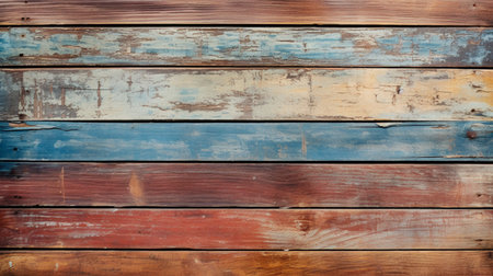 Old painted wood wall - textures and backgrounds for your concept or project.の素材