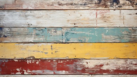 Old wood texture background. Old painted wood wall for backdrop or wallpaper.の素材