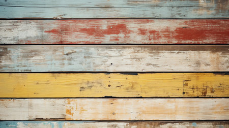 Old wood background or texture and gradients shadow. vintage color.の素材