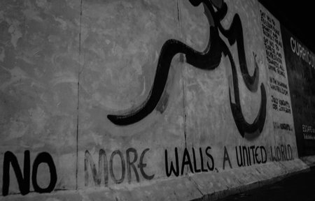 historical Berlin wallのeditorial素材