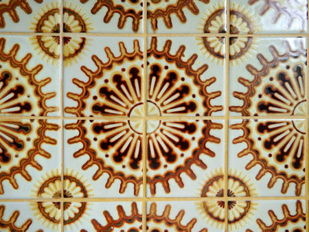 vintage retro tiles