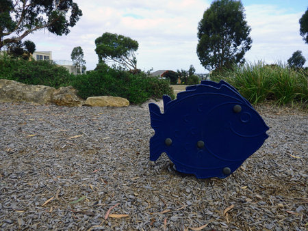 blue fish structure