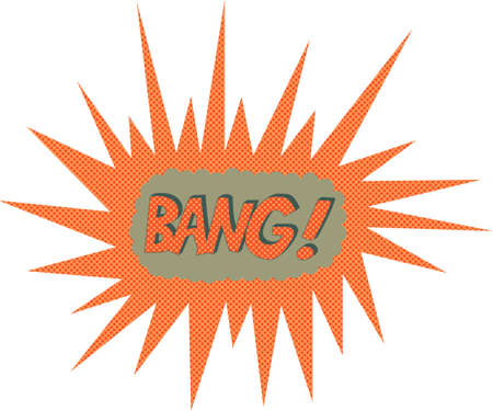 Bang  Comic book explosionのイラスト素材