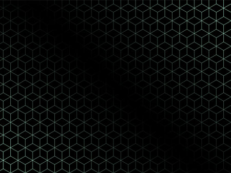 3d isometric style cubes background on blue theme colorsのイラスト素材