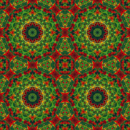 Seamless background, artistic abstract colorful pattern, painting in oilsの写真素材