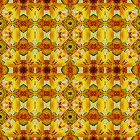 Seamless background, artistic abstract colorful pattern, painting in oilsの写真素材