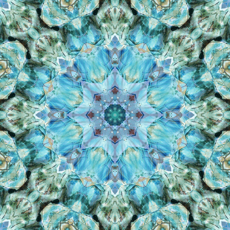 Seamless background, artistic abstract colorful pattern, painting in oilsの写真素材