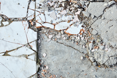 Texture of Old Broken Damaged Glaze Dalleの写真素材