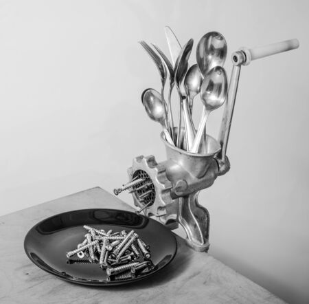 mincer make sÑrewsの写真素材