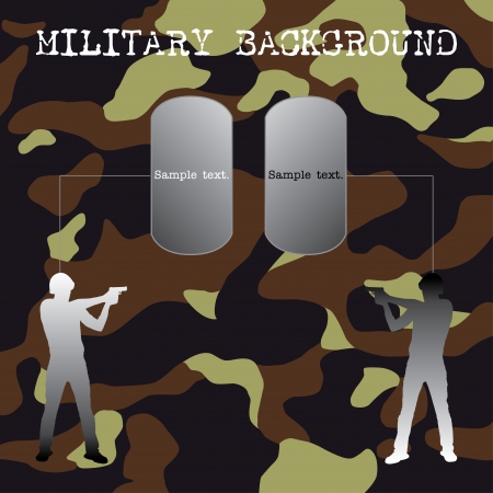 Military backgroundのイラスト素材