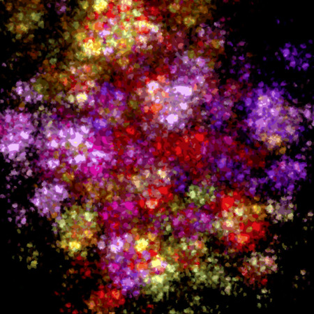  Colorful festive confetti background の写真素材