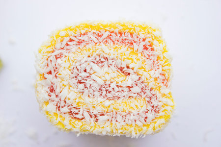 Sweet Turkish delight traditional dessert.の写真素材