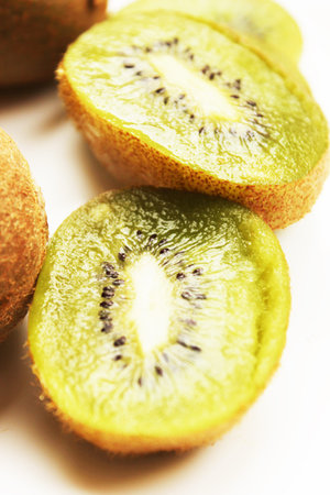 Fresh and healthy kiwi fruit composition.の写真素材