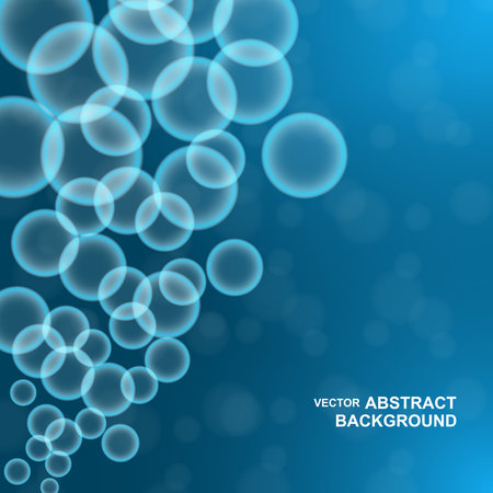 Simple Circles Background のイラスト素材