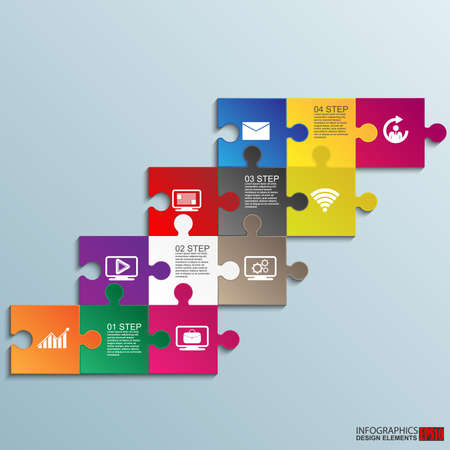 Infographics vector design template のイラスト素材