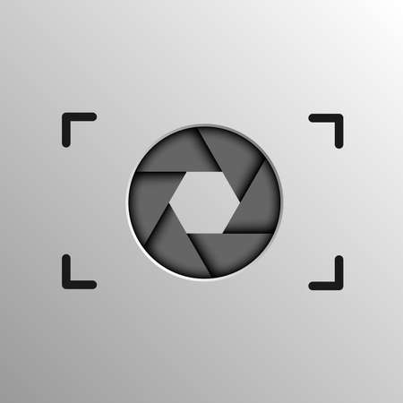 Camera iconのイラスト素材