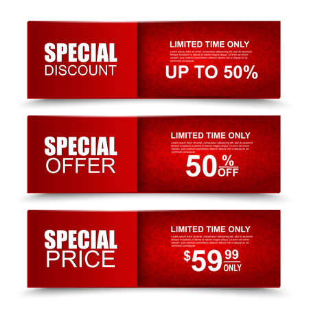 Collection sale bannersのイラスト素材