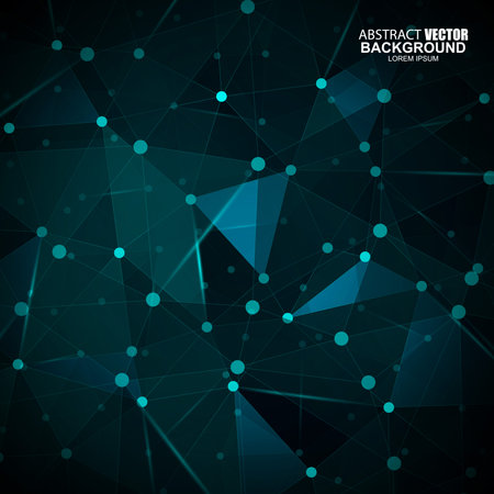 Abstract polygonal backgroundのイラスト素材