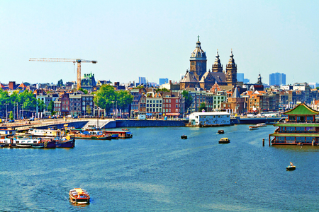 Point of View on Amsterdam, Holland July 2018のeditorial素材