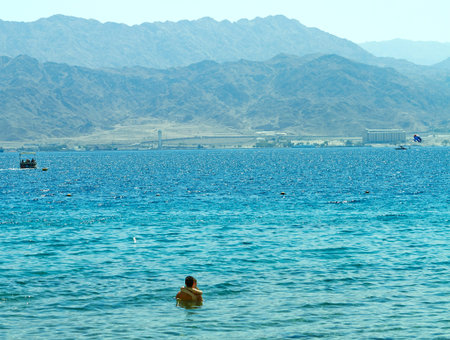 Eilat, a resort to the Red Sea, September 2018