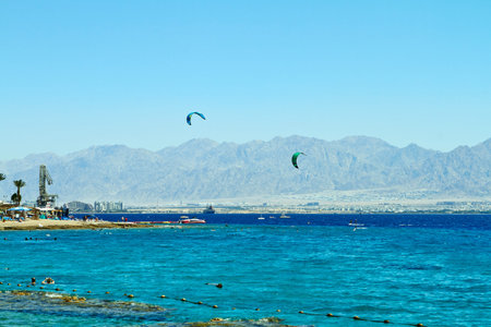 Coral reef on the Red Sea Eilat, September 2018
