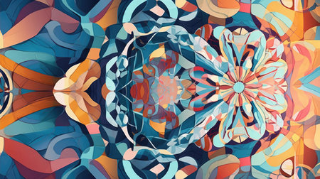 Modernist collages that combine different visual elements. Can be used as wall decorationsの素材