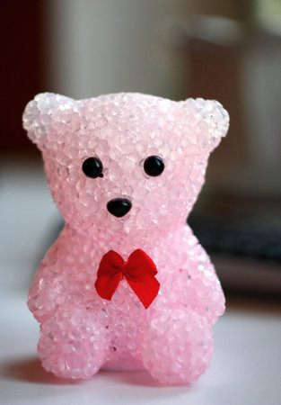 Pink bearの写真素材