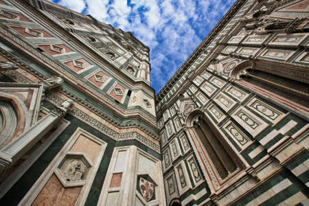 Beautiful architecture of Florenceの写真素材