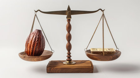 Concept of increasing the value of cocoa and chocolate. High cost of cocoaの素材