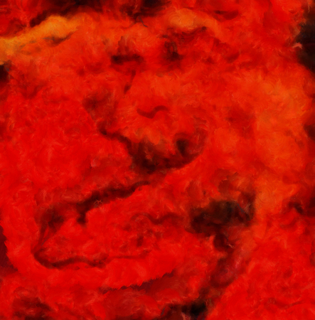 Abstract grunge texture closeup background. Oil painting design pattern. Vintage dry paint brushstrokes artistic artwork. Creative wallpaper.の写真素材