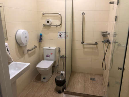 Covid-19 hospital in Russiaの写真素材