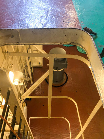Sea tanker. In the modern world, sea freight plays a very important role. The photo shows a marine...