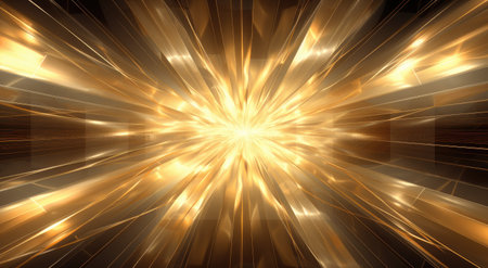 Star. The birth of a star. A golden starの素材