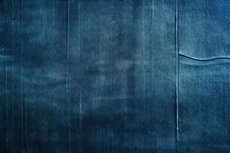 blue denim background with stitching and pocketsの素材