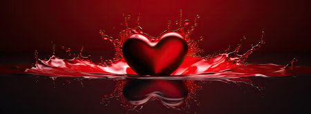 Valentines Day Heartsの素材