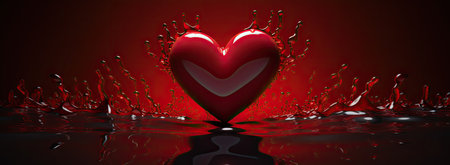 Valentines Day Heartsの素材