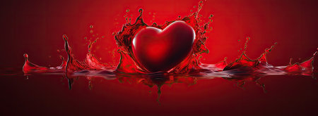 Valentines Day Heartsの素材