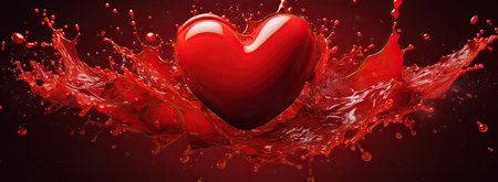 Valentines Day Heartsの素材